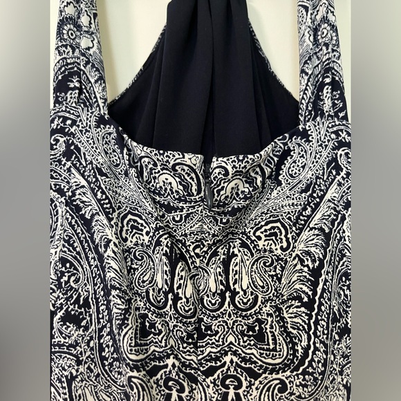 NWT Cache Paisley Wide Leg Jumpsuit Size 6 - Picture 8 of 13